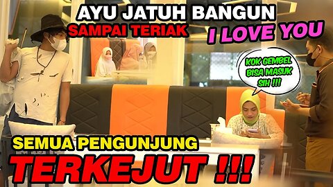 Ayu Jatuh Bangun Sampai Teriak I Love You | Semua Pengungjung Terkejut