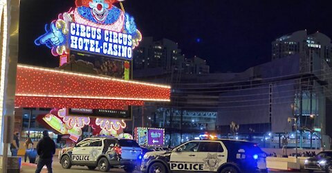 Three people shot near Circus Circus on Las Vegas Strip