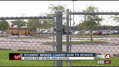 Student arrested for bringing gun to South Fort Myers High School