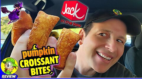Jack In The Box® PUMPKIN CROISSANT BITES Review 🃏🎃🥐👄 ⎮ Peep THIS Out, Witches! 🧙
