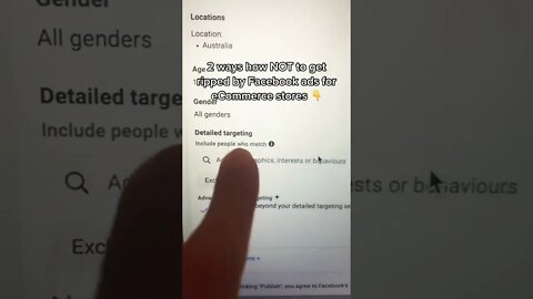 2 ways how NOT to get ripped by Facebook ads for eCommerce stores 👇