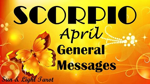 Scorpio♏ Moving on Looks 100% Favorable!🤩You're in Control of The Wheel of Fortune!🛞 April 2023