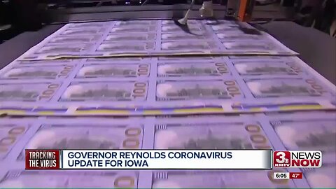 Iowa Gov. Reynolds Gives Unemployment/Coronavirus Update