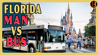 Florida Man ATTACKS Bus at Disney World