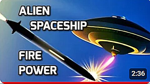 ALIEN SPACESHIP FIRE POWER