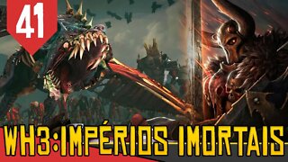 Começa a CRISE DE FIM DE JOGO dos VAMPIROS - Total War Warhammer 3 Archaon #41 [Gameplay PT-BR]