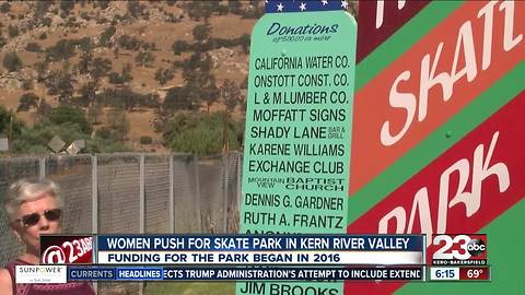 Women push for skate park in Kern River Valley