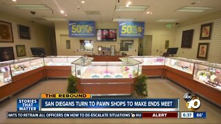 San Diegans turning to Pawn Shops to help make ends meet during pandemic