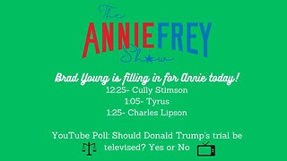 Trump Trial, A New Democrat Challenger, and Bragg's Plan • Annie Frey Show 4/6/23