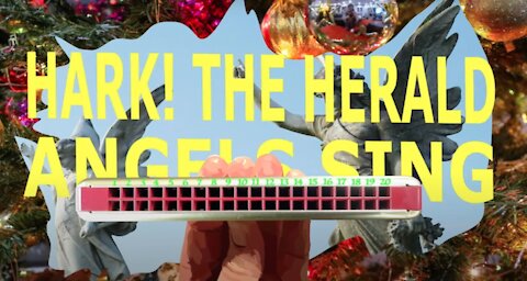 How to Play Hark the Herald Angels Sing on a Tremolo Harmonica with 20 Holes