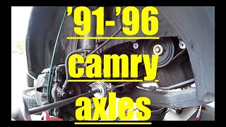 Replacing Front Axles '91-'96 Toyota Camry √ Fix it Angel