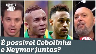 Cebolinha e Neymar juntos: é POSSÍVEL? Veja DEBATE!