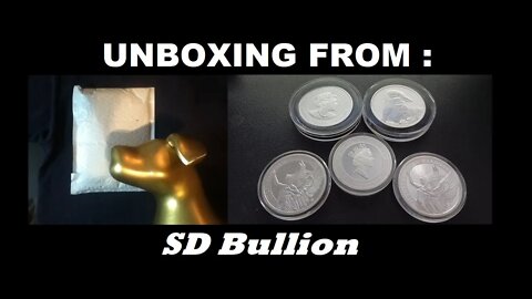 UNBOXING [101b] : SD Bullion 1 oz and 2 oz Silver Coins. 2021 St. Helena, 2020 Kookaburra & Baby