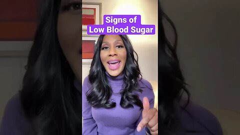 What Are the Signs of Low Blood Sugar? 🍭 #shorts