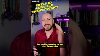 Voter ID Laws Are Not Just Racist But Now Transphobic!
