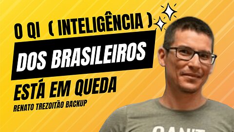 O QI (Quociente de Inteligência) dos brasileiros está em queda