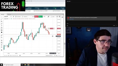 Live Day Trading $1000 Forex Account | USD/CHF, GBP/USD, USD/JPY (1.09% Loss)