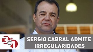 Sérgio Cabral admite irregularidades mas defende Adriana Ancelmo