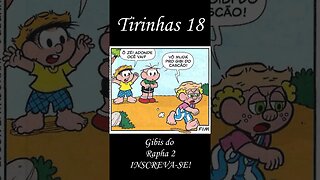 Tirinhas da Turma da Mônica nº 18 | Gibis do Rapha 2 #shorts