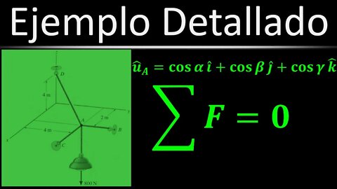 [Práctica] (Ej. 31) Equilibrio de Fuerzas en una Lámpara | Estática