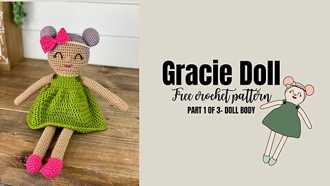 How to Crochet An Easy Baby Doll- No Sewing Required
