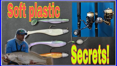 HOW TO RIG A SOFT PLASTIC, PADDLE TAIL FOR KOB, MULLOWAY. WHAT SETUP TO USE, LEADERS AND MORE!