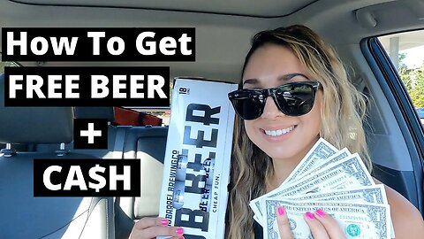 How To Get Free Beer + Cash For Paid Reviews I Field Agent App Side Hustle