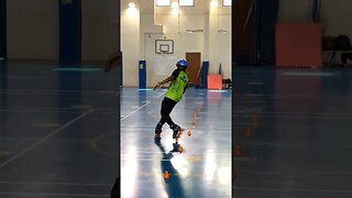 Skate Life | Footwork Slalom #skateweaver #skating #shorts