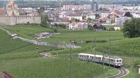 "Le Transormonan"Aigle Sepay Les Diablerets ASD-historische Fahrten-175 Jahre Schweizer Bahnen-8