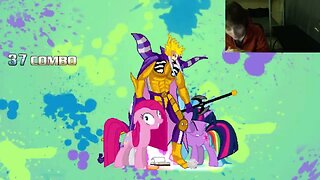 My Little Pony Characters (Twilight Sparkle, Rainbow Dash, And Rarity) VS Emperor In An Epic Battle