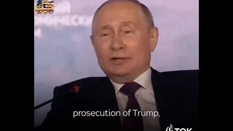 RUSSIA PRESIDENT VLADIMIR PUTIN🇷🇺👑DISCUSS AMERICAN POLITICS🇺🇸🏛️💫