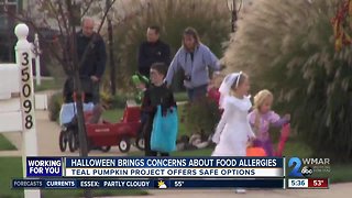 Halloween spooky for kids with food allergies
