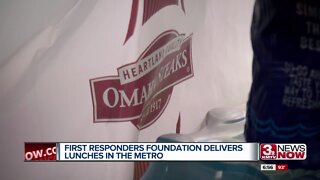 First responders foundation delivers lunches in the metro