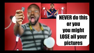Photography tutorial | NEVER do this or you might LOSE all your pictures