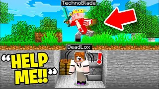 I Pretended To Be Technoblade In Minecraft Manhunt!