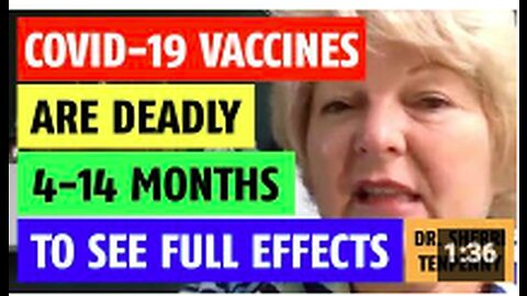 Covid-19 vaccines are deadly, it will take 4-14 months to see full effects says Dr. Sherri Tenpenny