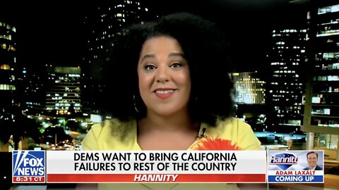 California's Progressive Politics Has Failed Californians - Kira Davis on 'Hannity' with Tammy Bruce