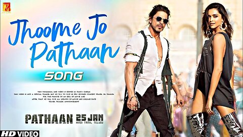 Jhoome Jo Pathaan Song | Shah Rukh Khan, Deepika | Vishal & Sheykhar, Arijit Singh, Sukriti, Kumaar