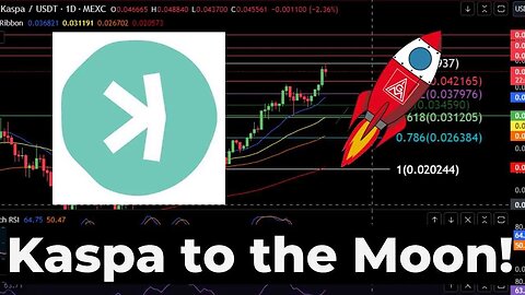 Kaspa to the MOON!!? $5 next BULLRUN!!? Daily Technical Analysis AUGUST 2023