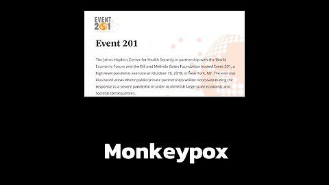 MONKEYPOX PLANDEMIC EXPOSED