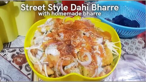 Street Style Homemade Dahi Bharray | Dahi Bhallay | Fresh Daily