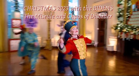 CHRISTMAS with the BIDENS- Misrule and Chaos- Jill Biden posts 12 17 2023