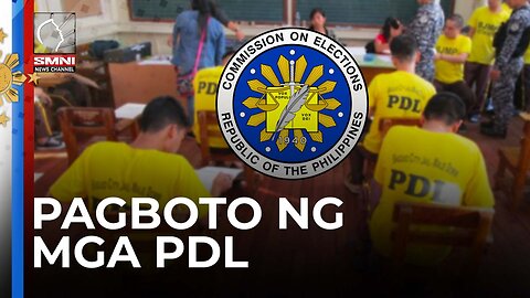 Kauna-unahang BSKE voting para sa mga PDL, isinagawa sa Muntinlupa