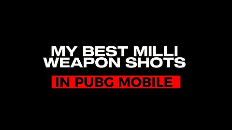 My Best Milli Weapon Shots in Pubg Mobile #pubgmobile #gaming #trending #shorts