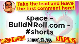 space - BuildNRoll.com - #shorts