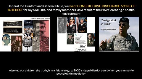 It is a felony to go to DOD’s rigged district court when you can settle peacefully in mediation