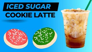 Starbucks Iced Sugar Cookie Oat Latte review