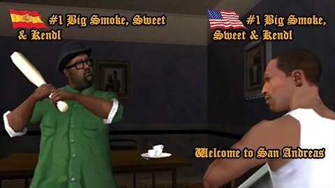 GTA San Andreas | #1 Big Smoke, Sweet & Kendl | PlayStation 2