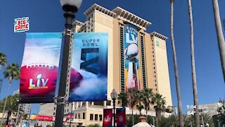 Super bowl committee hosts welcome event