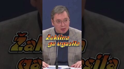 Zaklina ugasila Vucica 🤣🤣🤣 #vucic #zaklina #gta